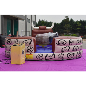 Thương mại người lớn trò chơi cơ khí Rodeo Bull cưỡi máy điều khiển Inflatable cơ khí Bull đi xe để bán - Product Image 5