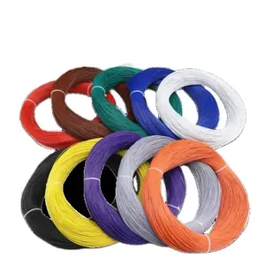 UL1571 kabel listrik tembaga terisolasi PVC pilihan warna AWG 16 24 26 28 30 32