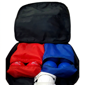 Ensemble de jeu d'intérieur paralympique Lvi, boules de boccia souples, sac de transport, fabriqué en cuir artificiel durable, taille standard, modèle B-101, personnalisable - Product Image 1