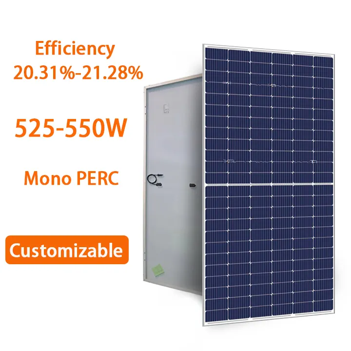 sunpower solar panels 525W 530W 535W 540W 545W 550W solar panel packages solar panel wholesale