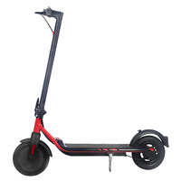 Scooter à suspension avant avec moteur sans balais de 250 W, batterie au lithium étanche de 36 V 10,4 Ah, autonomie de 25 à 30 km, vitesse de 30 km/h, charge maximale de 100 kg