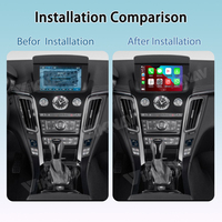 Pour Cadillac CTS 2009-2012 OEM voiture écran mise à niveau décodeur boîte Interface dispositif sans fil CarPlay Android Auto GPS Linux lecteur