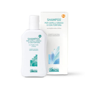 Shampooing Argital 500 ml pour cheveux gras et pellicules à l'argile verte et aux huiles essentielles purifiant, équilibrant et rafraîchissant - Product Image 2