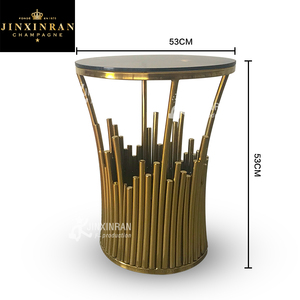 Modern Round Stain Less Steel Coffee <strong>Table</strong> Living Room Furniture <strong>clear</strong> Glass Top End <strong>Table</strong> Luxury Design Tea <strong>Table</strong> - Product Image 2