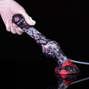 Silicone Horse Anal Plug for Women Fantasy Squirting <b>Dildo</b> With Suction Cup Sex Toys Vagina Masturbation - Product Image 2