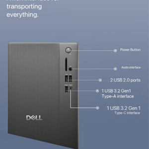 Pour Dell ECT1250 Tower Desktop avec I5-14400 8 Go de RAM 512 Go SSD Win11 Pro Ensemble clavier et souris en stock - Product Image 4