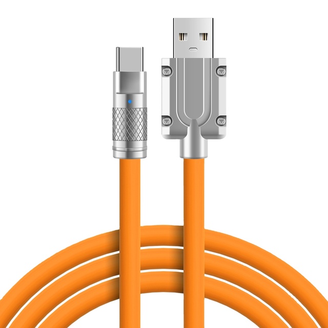 USB-C Metal Braid Mobile Phone Fast Charging Data Cable