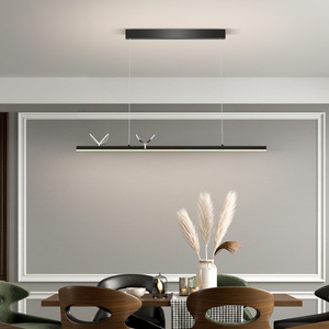 Lampe de table à manger moderne de luxe en forme de libellule, lumière LED créative nordique, lumière suspendue d'art pour bar, pour salle à manger et éclairage domestique - Product Image 3