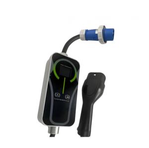 Nouveau chargeur de voiture électrique portable IEC 62196 Type 2 Niveau 2 Charge rapide 6-32A 7kW Protection IP66 Câble de 5 mètres Boîte de commande - Product Image 4