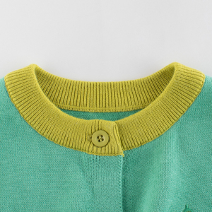 Nuevo diseño de invierno niños otoño cómodo 100% hilo de algodón niñas lindo suéter de La Rebeca - Product Image 6
