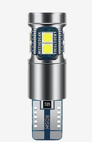 Décodeur de lumière LED pour voiture, lampe de stationnement T10 W5W 3030 9SMD, éclairage de plaque d'immatriculation, éclairage intérieur, éclairage de lecture T10