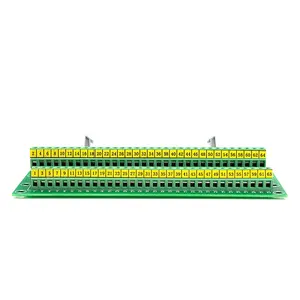 IDC64P-c IDC-conector macho de 64 pines a 64 P, Terminal de bloque, adaptador de placa de conexión, terminales de relé PLC