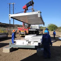 Yeni teknoloji konteyner ofis çelik yapı çerçeve kaynaklı demonte konteyner ev yurt olarak