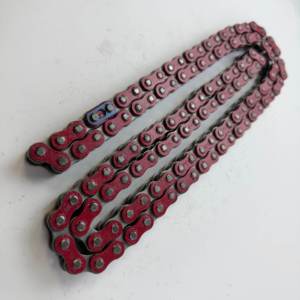 <span class=keywords><strong>Cadena</strong></span> de Transmisión para Motocicleta de Alta Resistencia <span class=keywords><strong>428H</strong></span>-120L Roja, Resistente al Óxido y al Polvo, para Motocicleta - Product Image 3