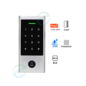 Tuya App sistema di controllo accessi impermeabile digitale impronte digitali Smart Card Touch <span class=keywords><strong>Keypad</strong></span> hotel accesso all'aperto - Product Image 1