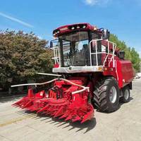 Grande Moissonneuse-batteuse agricole automotrice sur chenilles pour ensilage de fourrage et maïs, 4, 6, 8, 9 rangs, Prix