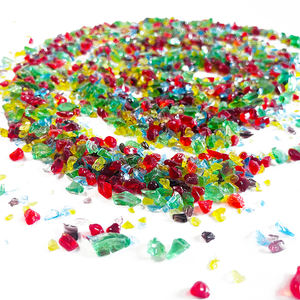 Pietre di Vetro Colorate Trasparenti di Lusso <span class=keywords><strong>per</strong></span> Ornamenti da <span class=keywords><strong>Giardino</strong></span>, Decorazione Sabbia <span class=keywords><strong>per</strong></span> Acquario, Forma Irregolare Personalizzabile - Product Image 3