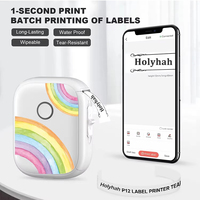 Offre Spéciale P12 P15 auto-adhésif code à barres étiquette impression papier bijoux vêtements étiquette thermique papier pour imprimante 0.5 pouces