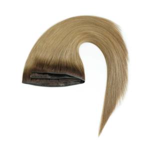 Extensiones de cabello Remy ruso virgen de doble dibujado mariposa XO agujero grado 12A recto/<span class=keywords><strong>Bodywave</strong></span>/onda profunda para cabello de trama Genius - Product Image 4