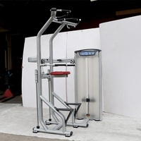 Appareil de fitness pour musculation, barre parallèle simple, machine d'assistance pour tractions et dips