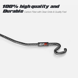 Tige de support de capot POUR NISSAN Skyline R32 GTR BNR32 HCR32 Matériel carbone sec - Product Image 5