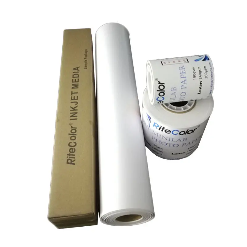 Wholesale Professional RC Satin Inkjet Photo Paper For Canon iPF Pro 4000S 6000S