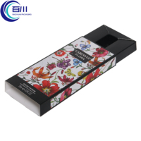 Caja de Regalo Reciclable con Bandeja Interior para Frascos de Perfume, Aceite o Productos Cosméticos para el Cuidado de la Piel, con Varios Logotipos Disponibles