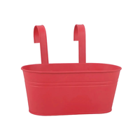 Poudre enduit fer moderne suspendu jardinière crochets Durable métal Pot de fleur maison jardin Patio intérieur mur décor