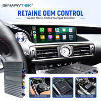 Modul Antarmuka Video Android CarPlay 8+128G, Peningkatan Layar OEM, Kotak Multimedia untuk Lexus RC 2018-2020, Netflix, YouTube, GPS