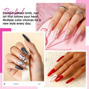 <span class=keywords><strong>ROSALIND</strong></span> ongles fournitures en gros nouvelle haute qualité à bas prix tremper rose nude pastel <span class=keywords><strong>uv</strong></span> durable <span class=keywords><strong>gel</strong></span> vernis à ongles pour nail art - Product Image 5