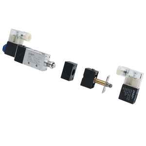 ชินท์ 4V230C-08 วาล์วแม่เหล็กไฟฟ้า 220V 24V 3 ตำแหน่ง 5 ทิศทาง อินเทอร์เฟซ G1/4 - Product Image 2