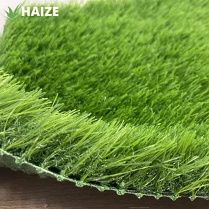 HAIZE Premium yumuşak yeşil halı mat suni çim halı çim Cesped için havuz etrafında