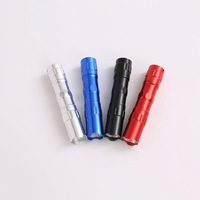 Senter LED Mini aluminium Aloi, senter saku ringan LED darurat grosir