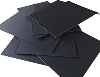Prix bon marché toutes les tailles papier de carton noir de coupe