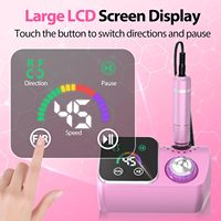 Kit de perceuse à ongles professionnelle 45000 tr/min pour salon et domicile