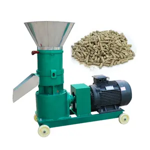 Multi functional hot selling small feed pellet machine breeding equipment Granulator 220V corn straw processing machine