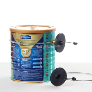 Etiqueta Antirrobo RF para Centros Comerciales con Cable de Acero de 42 cm, Etiqueta Rígida EAS de 8.2 MHz para Vino y Supermercados - Product Image 2