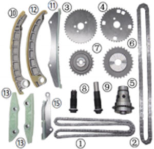 Kit de chaîne de distribution pour Iveco Daily Van Wagon Cab Châssis Bus 2.3L 3.0L Diesel <span class=keywords><strong>F1</strong></span> Chine usine - Product Image 1