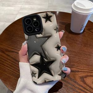 Cover per Cellulare in TPU di Alta Qualità con Stampa a Stella <span class=keywords><strong>e</strong></span> Finitura Argento Elettroplaccato per <span class=keywords><strong>iPhone</strong></span> 12 13 14 15 16 <span class=keywords><strong>Plus</strong></span> Pro Max 17 Air - Product Image 4