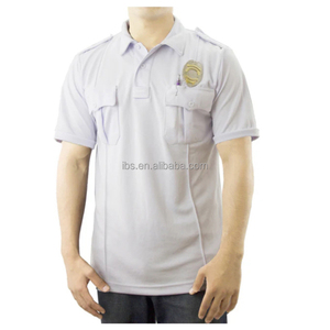 Polo tactique en poly coton pour les chemises de version d'été de garde de sécurité - Product Image 3