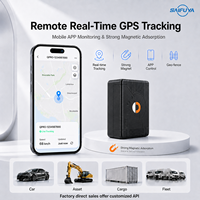 Rastreador GPS 4G GLONASS LBS a Prueba de Agua, en Tiempo Real, con Ultra Larga Duración de Batería, Magnético y Resistente, para Autos, Camiones y Vehículos, Anti-robo, para PC
