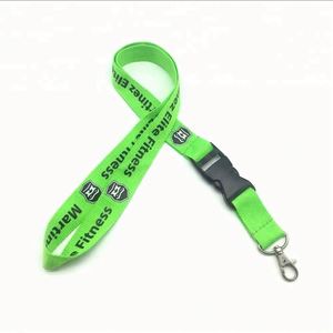 High Quality Green <b>Lanyard</b> Quick Release <b>Lanyard</b> | Custom Design for Safety & Industrial Use | Bulk Order Manufacturer - Product Image 3