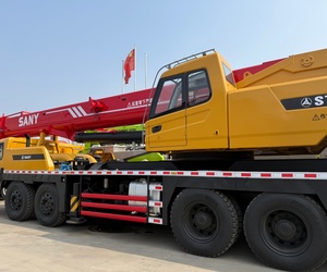 จีนผลิตเครนเคลื่อนที่ Sany stc750 75 ตัน พร้อมเครื่องยนต์ ปั๊ม เกียร์บ็อกซ์มือสอง รุ่น Sany STC1000C 100T STC500E STC250T5 STC1300 STC800T6 รถบรรทุก - Product Image 5