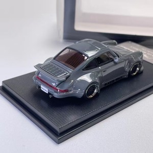 โมเดลรถหล่อขึ้นรูป RWB930 Whale Wing สีเทาซีเมนต์ ขนาด 1:64 ทำจากอะลูมิเนียมอัลลอยด์ งานสั่งทำพิเศษ ของสะสม ตกแต่งบ้าน ของขวัญ - Product Image 2