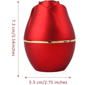 Scatole per Anelli a Forma di Fiore in Plastica con LED Personalizzate, Confezioni per Gioielli da Matrimonio, Scatole per Gioielli da Donna, Vendita all'Ingrosso - Product Image 6