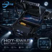 Batterie de drone à semi-conducteurs pour opérations nocturnes 2026 en promotion, 6S 17500mAh 22.2V 300Wh/kg 10C, pack d'alimentation UAV pour vol nocturne en basse luminosité