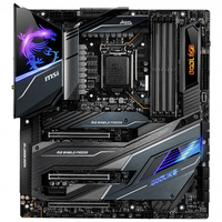Carte mère de jeu MSI MEG Z490 GODLIKE d'occasion avec chipset Intel Z490 LGA 1200 prise en charge des processeurs Intel Core I9 de 10e génération