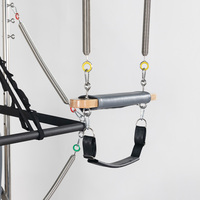 Alat Reformer Kayu Oak Cadillac Grosir 3 in 1 untuk Studio Yoga dan Peralatan Latihan Pilates