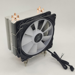Sumond XM Series 120mm CPU Cooler RGB Synchronous 4 Heat Pipe PWM <b>Fan</b> for Processor Tower <b>Computer</b> Radiator & Mainboard - Product Image 3
