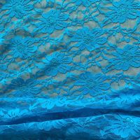 Magnifique dentelle fleurie en nylon extensible, pour femmes, sous-vêtements, lingerie, robe, dames, 2022
